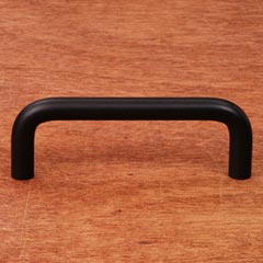 RK International [CP-502-RB] Solid Brass Cabinet Pull Handle - Wire - Standard Size - Oil Rubbed Bronze Finish - 3 1/2&quot; C/C - 3 7/8&quot; L