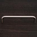 RK International [CP-504-P] Solid Brass Cabinet Pull Handle - Wire - Oversized - Satin Nickel Finish -6" C/C - 6 1/4" L