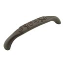 RK International [CP-616-RB] Die Cast Zinc Cabinet Pull Handle - Palermo Series - Oversized - Oil Rubbed Bronze Finish - 5" C/C - 5 9/16" L
