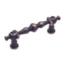 RK International [CP-620-VB] Solid Brass Cabinet Pull Handle - Augustine Series - Standard Size - Valencia Bronze Finish - 3&quot; C/C - 4 1/4&quot; L