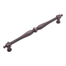 RK International [CP-622-AE] Solid Brass Cabinet Pull Handle - Augustine Series - Oversized - Antique English Finish - 8&quot; C/C - 9 1/4&quot; L