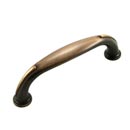 RK International [CP-626-BE] Die Cast Zinc Cabinet Pull Handle - Fullerton Series - Standard Size - Brushed English Finish - 96mm C/C - 4 5/8" L