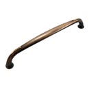 RK International [CP-628-BE] Die Cast Zinc Cabinet Pull Handle - Fullerton Series - Oversized - Brushed English Finish - 8" C/C - 8 5/8" L