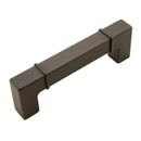 RK International [CP-631-RB] Die Cast Zinc Cabinet Pull Handle - Newbury Series - Standard Size - Oil Rubbed Bronze Finish - 96mm C/C - 4 3/8" L