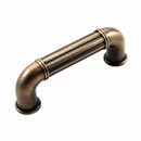 RK International [CP-640-BE] Die Cast Zinc Cabinet Pull Handle - Corcoran Series - Standard Size - Brushed English Finish - 3" C/C - 3 11/16" L