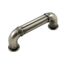 RK International [CP-640-WN] Die Cast Zinc Cabinet Pull Handle - Corcoran Series - Standard Size - Weathered Nickel Finish - 3&quot; C/C - 3 11/16&quot; L