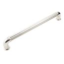 RK International [CP-642-PN] Die Cast Zinc Cabinet Pull Handle - Corcoran Series - Oversized - Polished Nickel Finish - 8&quot; C/C - 8 11/16&quot; L
