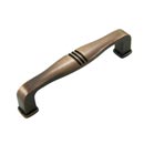 RK International [CP-661-BE] Die Cast Zinc Cabinet Pull Handle - Alder Series - Standard Size - Brushed English Finish - 96mm C/C - 4 1/4&quot; L
