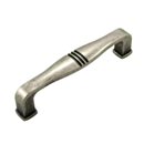 RK International [CP-661-WN] Die Cast Zinc Cabinet Pull Handle - Alder Series - Standard Size - Weathered Nickel Finish - 96mm C/C - 4 1/4" L