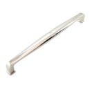 RK International [CP-663-PN] Die Cast Zinc Cabinet Pull Handle - Alder Series - Oversized - Polished Nickel Finish - 8" C/C - 8 1/2" L