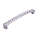 RK International [CP-673-WN] Solid Brass Cabinet Pull Handle - Trumbull Series - Oversized - Weathered Nickel Finish - 8" C/C - 8 1/4" L