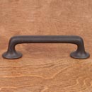 RK International [CP-809-RB] Solid Brass Cabinet Pull Handle - Distressed Rustic - Standard Size - Oil Rubbed Bronze Finish - 4" C/C - 5" L