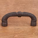 RK International [CP-862-RB] Solid Brass Cabinet Pull Handle - Bow w/ Petal Ends - Standard Size - Oil Rubbed Bronze Finish - 3" C/C - 3 5/8" L