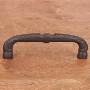 RK International [CP-863-RB] Solid Brass Cabinet Pull Handle - Bow w/ Petal Ends - Oversized - Oil Rubbed Bronze Finish - 5 5/8" L