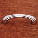 RK International [CP-92-C] Solid Brass Cabinet Pull Handle - Contoured Lines Bow - Standard Size - Polished Chrome Finish - 3" C/C - 3 9/16" L
