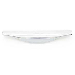 RK International [CP-559-PC] Die Cast Zinc Cabinet Tab Pull - Modern - Polished Chrome Finish - 76mm C/C - 5 15/16" L