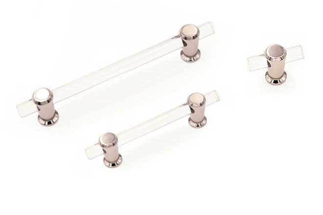 RK International Radiance Series Decorative Hardware - Polished Nickel Finish