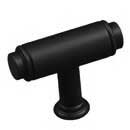 Flat Black Finish - Cylinder Series - RK International Decorative Hardware