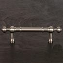 Satin Nickel Finish - Plain Rod Series - RK International Solid Brass Decorative Hardware