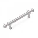 Satin Nickel Finish - Plain Rod Series - RK International Solid Brass Decorative Hardware