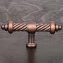 Distressed Copper Finish - Twisted Series - RK International Decorative Hardware