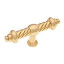 Satin Brass Finish - Twisted Series - RK International Decorative Hardware