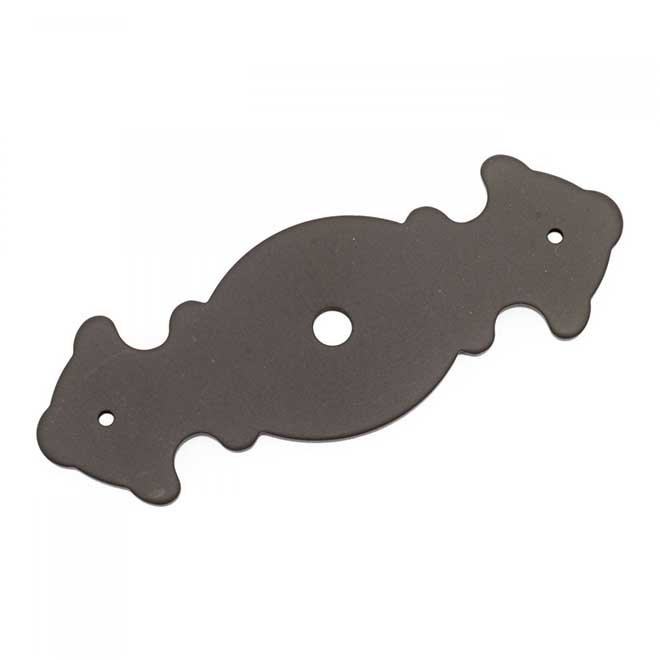 Rk International Bp 1790 Rb Solid Brass Cabinet Knob Backplate