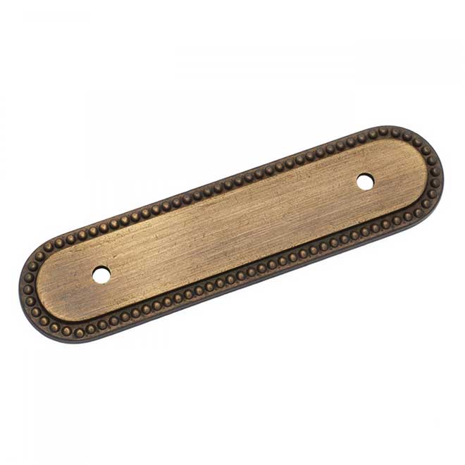 Rk International Bp 1792 Bae Solid Brass Cabinet Pull Backplate