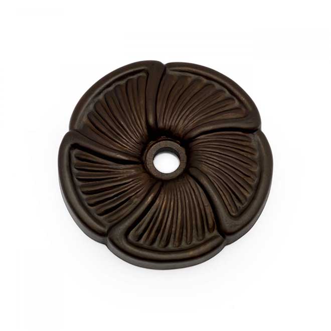 Rk International Bp 483 Rb Solid Brass Cabinet Knob Backplate Daisy Oil Rubbed Bronze Finish 1 2 Dia Decorative Hardware Door Shutter Window Kitchen Bath Accessories Solid Brass Cabinet Knob Backplate, Cabinet Knob Backplates Oil Rubbed Bronze