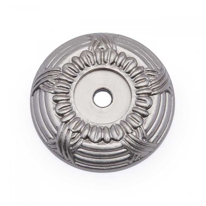 RK International [BP485P] Solid Brass Knob Backplate Large