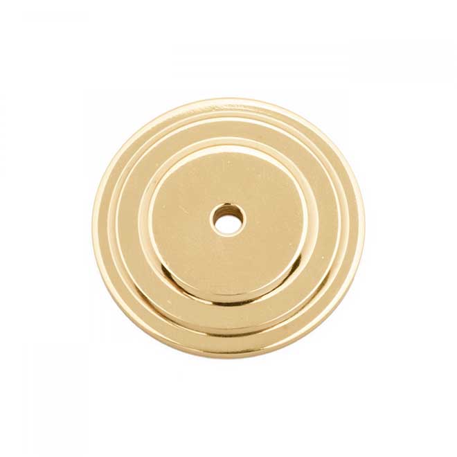 RK International [BP7821] Solid Brass Knob Backplate Plain