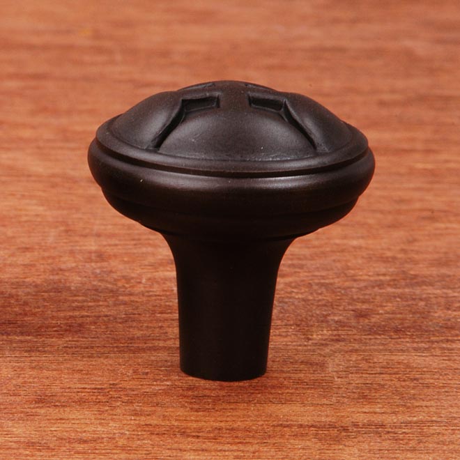 RK International [CK9314RB] Solid Brass Knob Solid Four