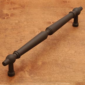 RK International [PH-4804-RB] Solid Brass Appliance/Door Pull Handle - Plain Tapered - Oil Rubbed Bronze Finish - 14 3/16" L