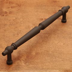 RK International [PH-4804-RB] Solid Brass Appliance/Door Pull Handle - Plain Tapered - Oil Rubbed Bronze Finish - 12&quot; C/C - 14 3/16&quot; L