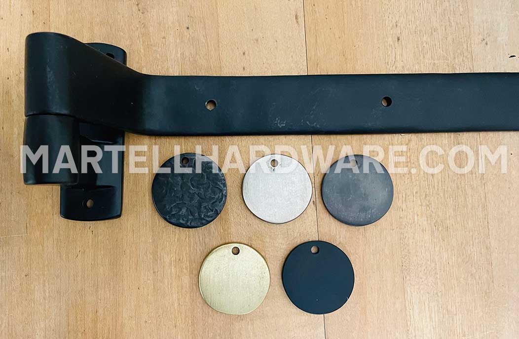 Custom Finishes & Texture Shutter Hardware