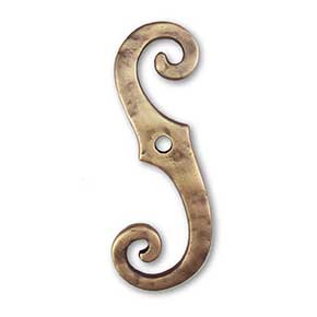 Antique Brass Finish - Exterior Shutter Bolts & Locks - Seaside Cast Brass Shutter Hardware