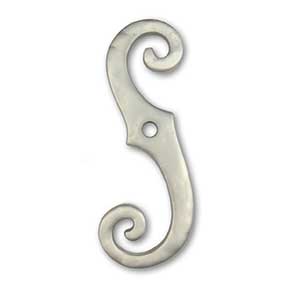 Satin Nickel Finish - Exterior Shutter Bolts & Locks - Seaside Cast Brass Shutter Hardware