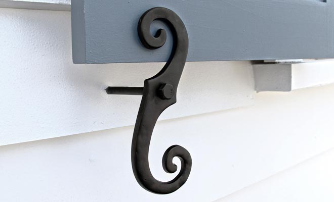 Seaside Shutters - Solid Brass Exterior Shutter Hardware