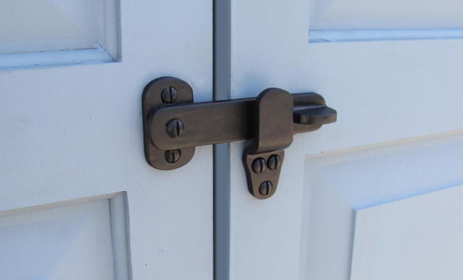 Seaside Shutters - Solid Brass Exterior Shutter Hardware