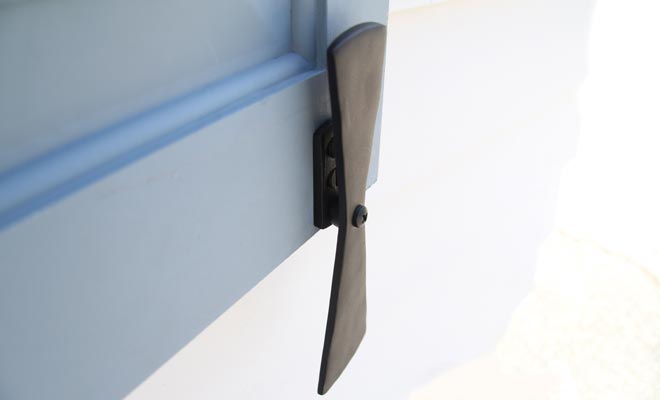 Seaside Shutters - Solid Brass Exterior Shutter Hardware