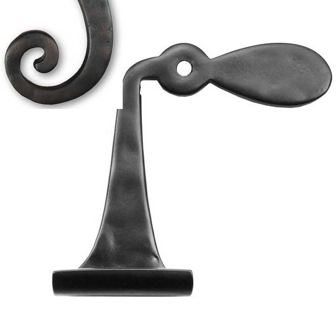 Seaside Shutters [S7130LH10B] Cast Brass Shutter Dog