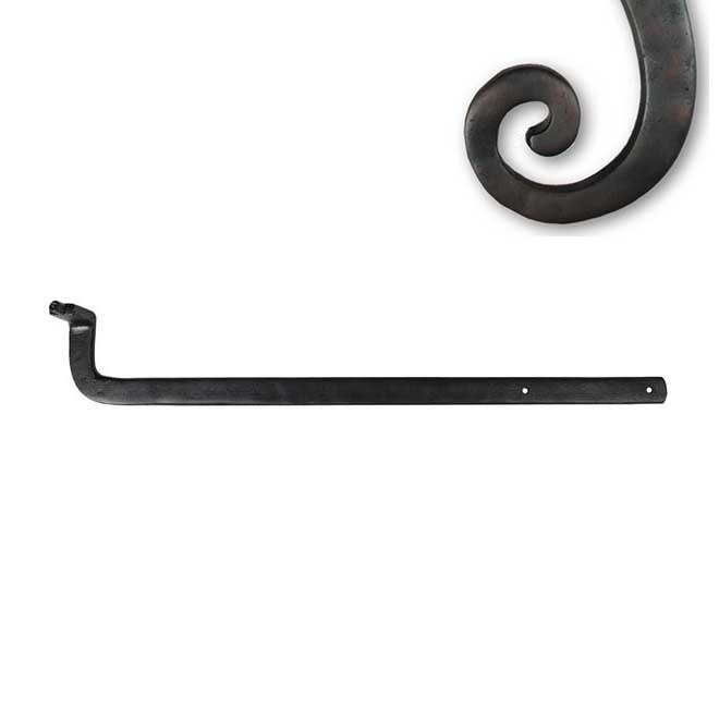 Seaside Shutters [S8300LH10B] Cast Brass Shutter Dog Sill Mount