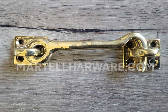 Seaside Shutters Cast Brass Shutter Hook