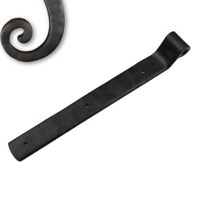 Seaside Shutters [S210110B] Cast Brass Shutter Strap Hinge Arch End