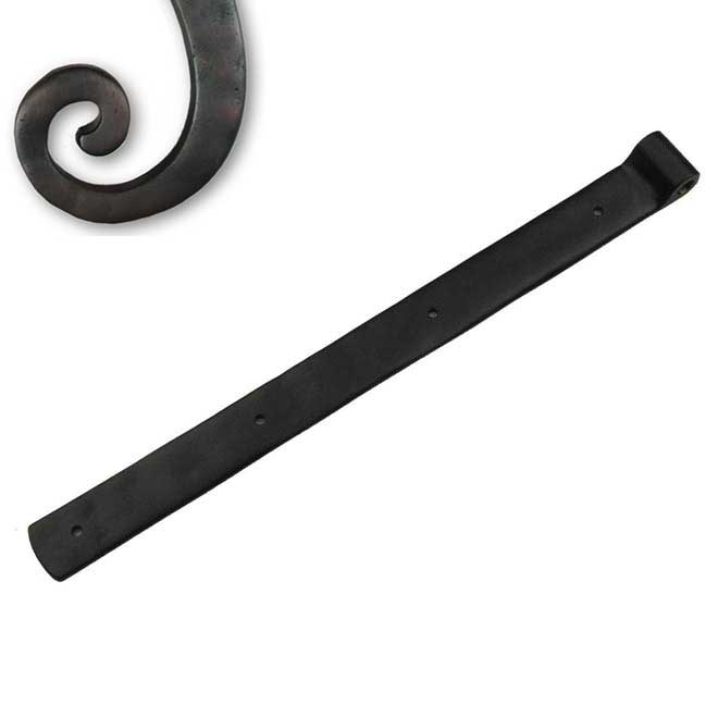 Seaside Shutters [S220010B] Cast Brass Shutter Strap Hinge Arch End