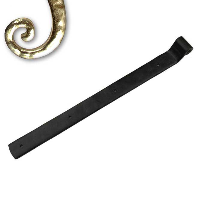 Seaside Shutters [S220103] Cast Brass Shutter Strap Hinge Arch End