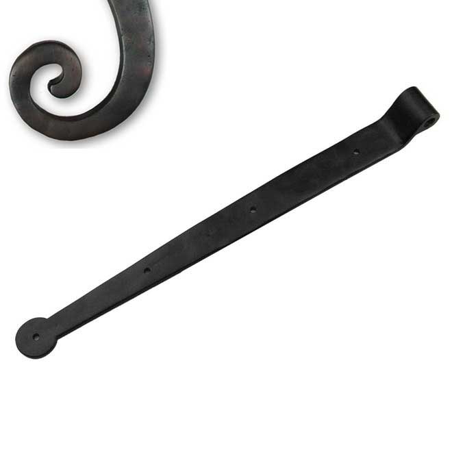 Seaside Shutters [S240110B] Cast Brass Shutter Strap Hinge Bean End