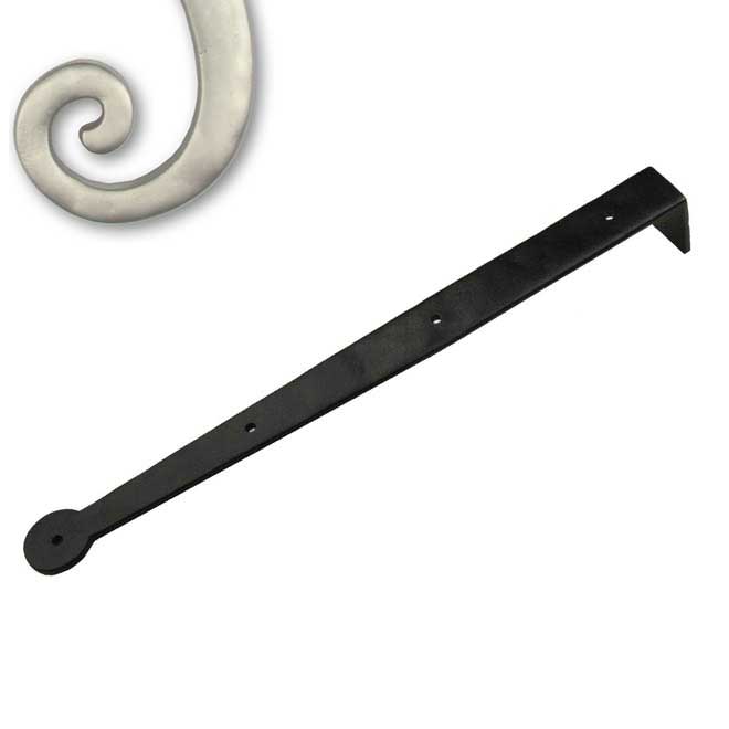 Seaside Shutters [S251415] Cast Brass Shutter Faux Strap Hinge Bean