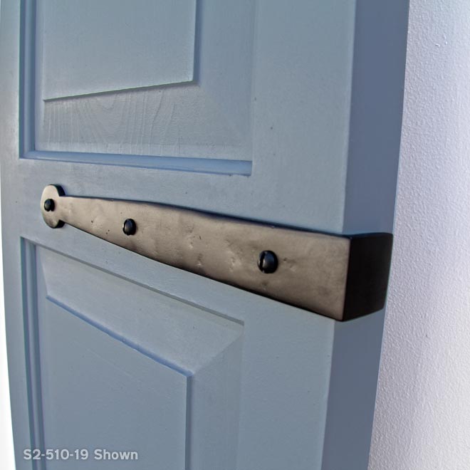 Seaside Shutters [S261019] Cast Brass Shutter Faux Strap