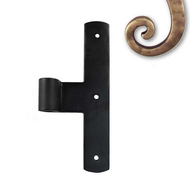 Seaside Shutters [S320305] Cast Brass Shutter Center Strap Hinge T